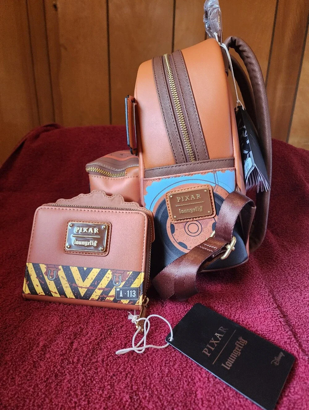 Loungefly Tow Mater With Matching Wallet